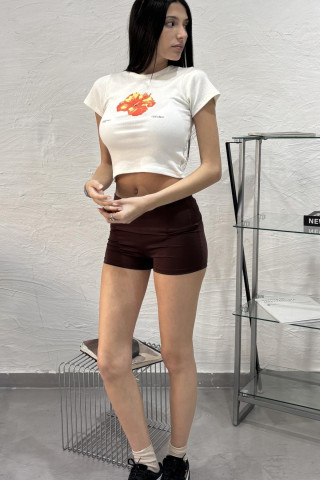 REMERA RIBB FLOR - Art.132A