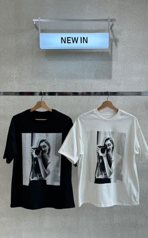 REMERA JERSEY BOXIE "KATE MOSS CÁMARA" – ART. 202