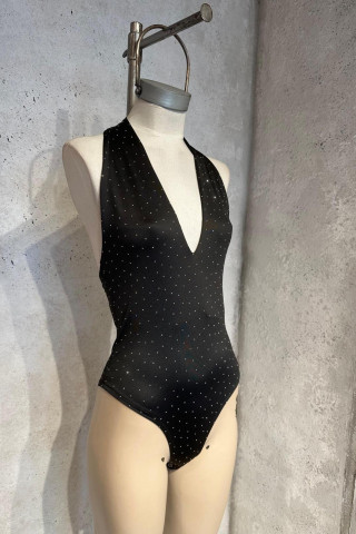 BODY CON STRASS - Art.871