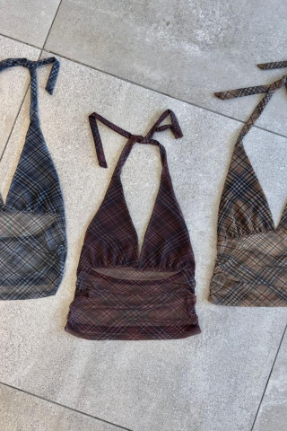 TOP TUL CUADROS - Art.03