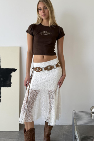 POLLERA ENCAJE IRREGULAR - Art.505