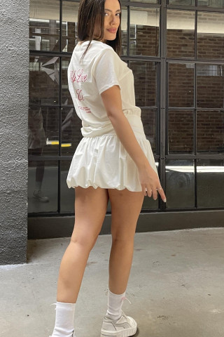 POLLERA BALLOON DE MICROFIBRA - Art.508