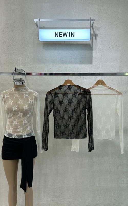 TOP TULL ENCAJE "LACE CHARLOTTE" – ART. 67A