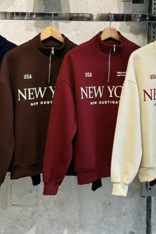 BUZO FRIZADO CON CIERRE