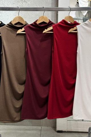 VESTIDO CUELLO MEDIO - Art.703