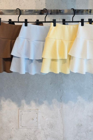 POLLERA SATAI CON VOLADOS - Art.533