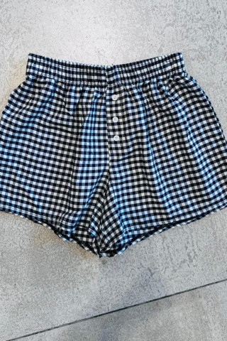 SHORT CUADROS CON 3 BOTONES - Art.525