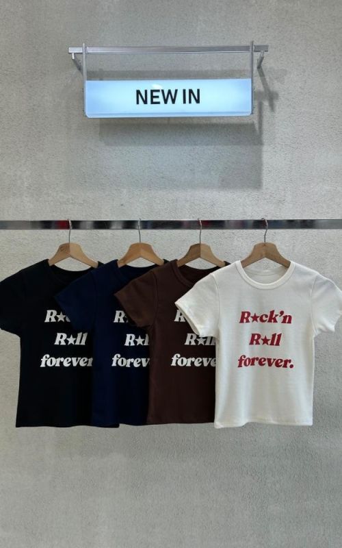 REMERA RIBB "ROCK`N ROLL FOREVER" – ART. 132